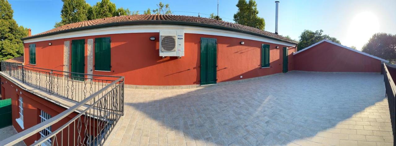Ca Rossa Hotel Bondeno Bagian luar foto